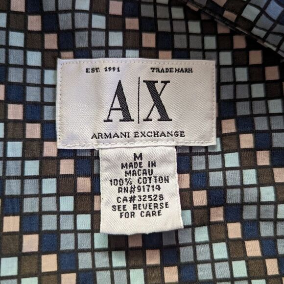 Armani Exchange Preppy Academia Workwear Classic Shirt MD  - Picture 2 of 10